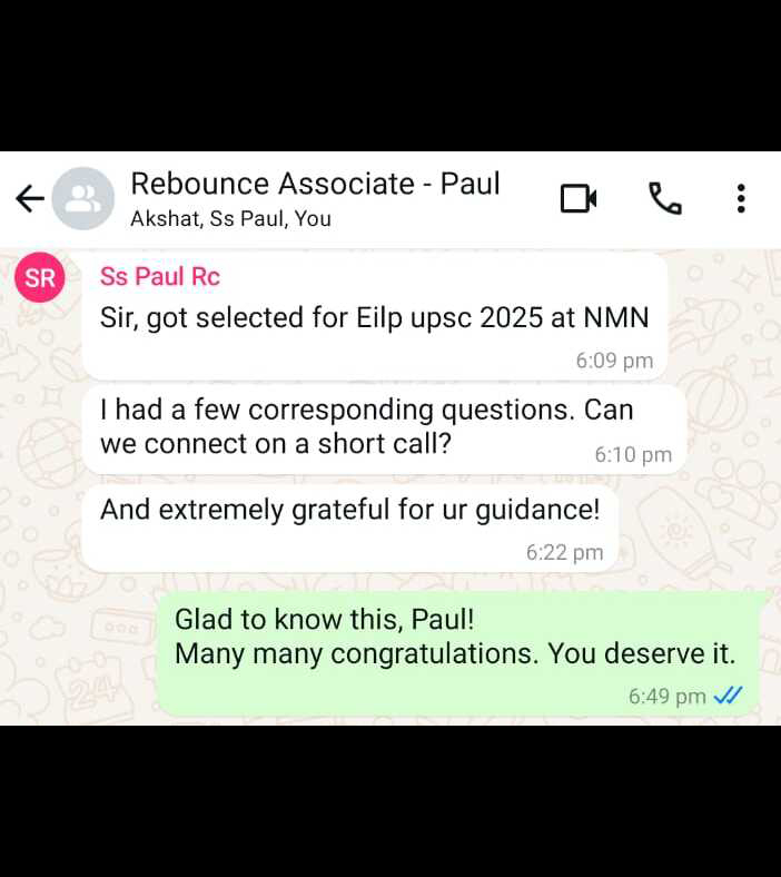 Paul: 3 Years of career gap to 20+ LPA salary in Political Consulting